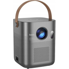 Hoco projektor z systemem Android Wi-Fi Bluetooth 720P DT4 szary