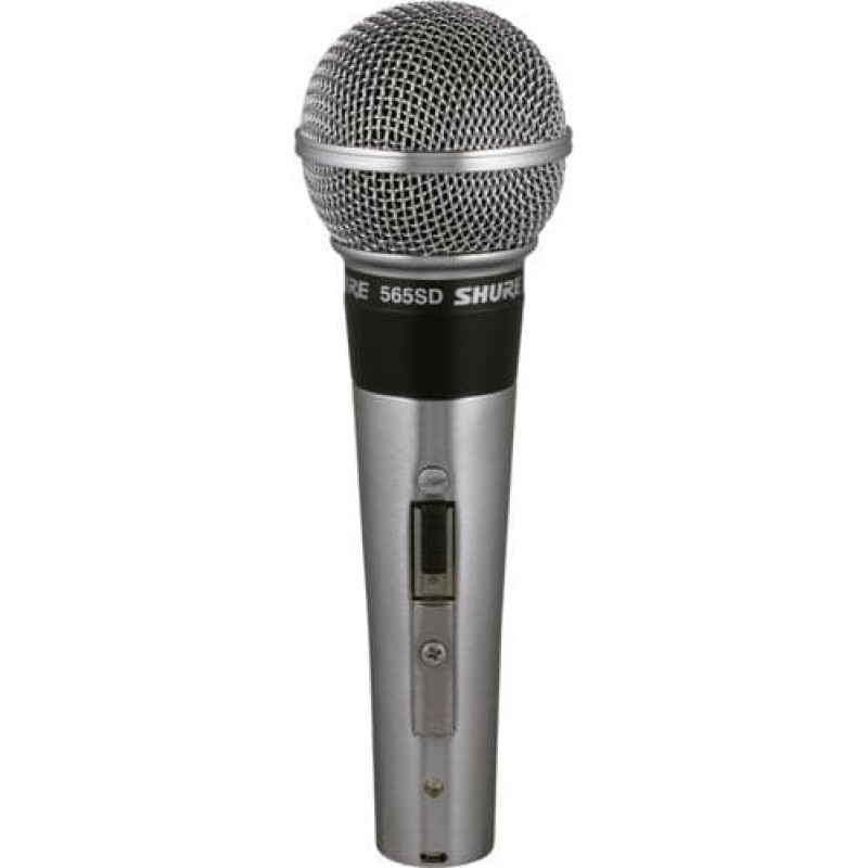 Shure Microphone 565SD-LC 565SDLC XLR silver-black silverblack (565SD-LC)