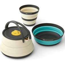 Sea To Summit Frontier UL ultra-light folding kettle set for 1 person/3 pieces