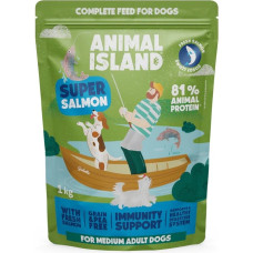 Animal Island Salmon - dry dog food - 1kg