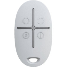 Ajax SpaceControl Key fob with a panic button (white)