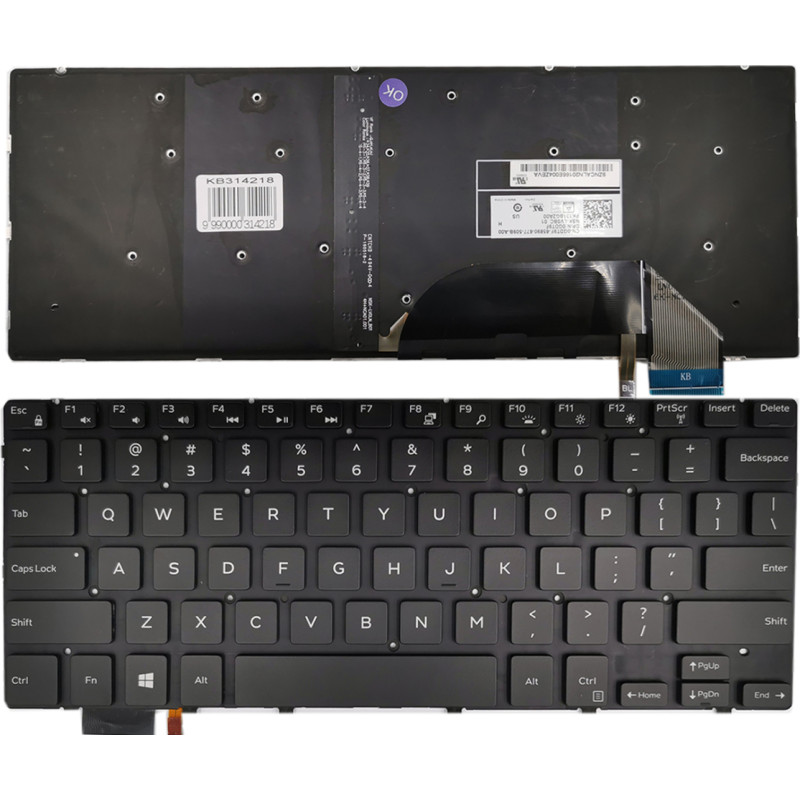 Dell Keyboard DELL Inspiron: 15 7558, 7568, XPS 15 9550, 9560 with backlight