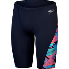 Speedo Męskie bokserki kąpielowe spodenki basenowe pływackie Speedo Alov Digi V-cut Jam Am rozmiar XL