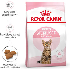 Royal Canin Kitten Sterilised cats dry food 3.5 kg Poultry