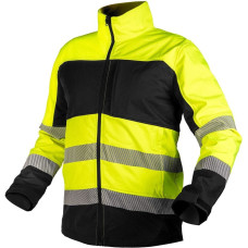 NEO Kurtka robocza ostrzegawcza Softshell, żółta, rozmiar M