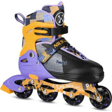 Nils Extreme Skrituļslidas NA13810 IN-LINE SKATES TWIST YELLOW SIZE M(35-38) NILS EXTREME