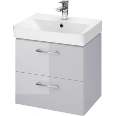 Cersanit S801-320-DSM SET B281 LARA MILLE 50 SLIM SZARY DSM (SZAFKA+UMYWALKA) // CER.LARA-MILLE-SET-100-SZARY