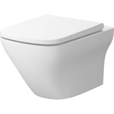 Cersanit SETB573 MZ UM LARGA SQUARE CLEAN ON DESKA SLIM WRAP DUR WO ŁW BIAŁY MA
