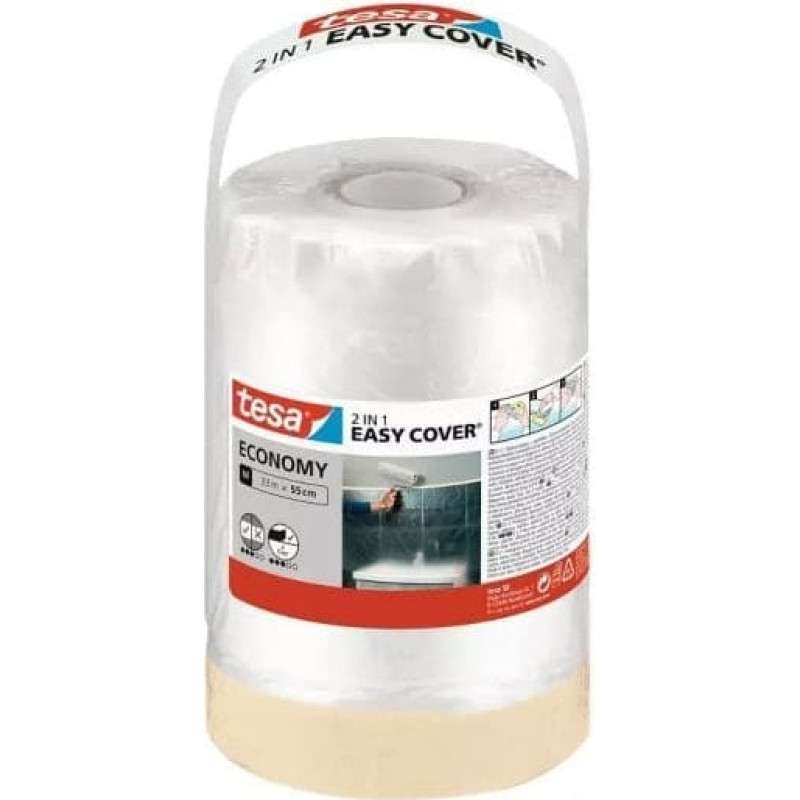 Dell TESA Easy Cover Economy Przezroczysty 33000 x 5500 mm