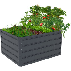 G21 Pakelta lysvė G21 Daisy 63900203, 100 x 80 x 52 cm, metalinė, antracitas