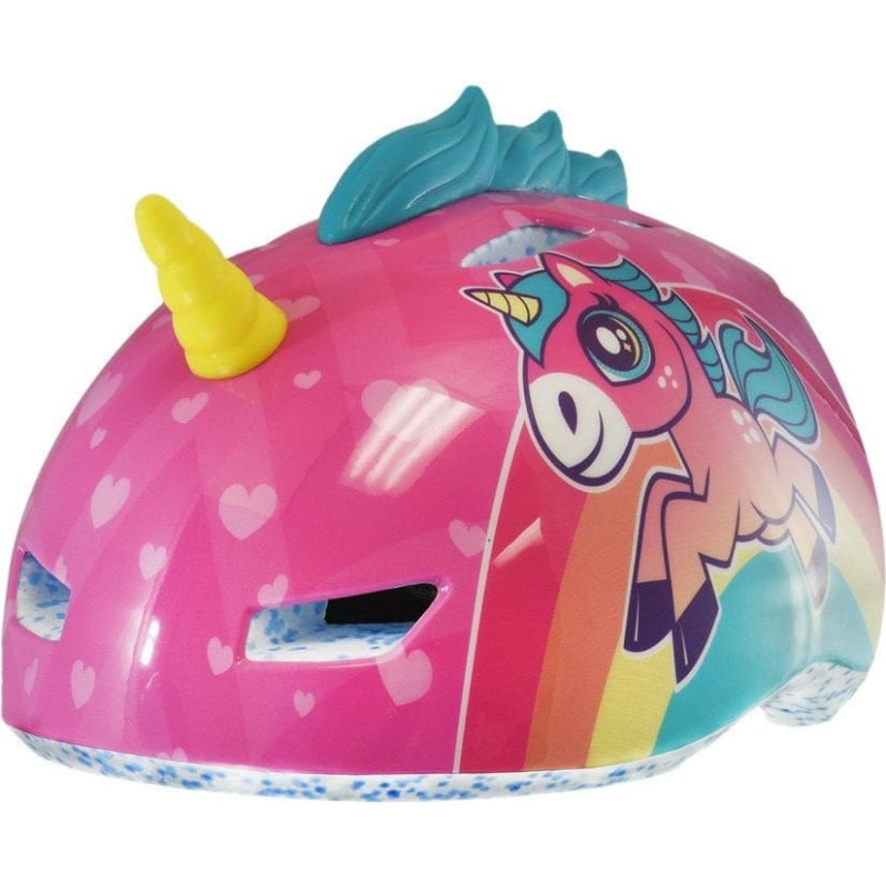 C-Preme Kask dziecięcy juniorski RASKULLZ UNICORN 3D roz. XS INFANT FS 1+ (48-52 cm) (NEW 2025)