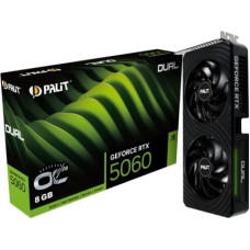 Palit Graphics card GeForce RTX 5060 DUAL OC 8GB GDDR7 128bit 3DP/HDMI