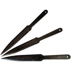 Kal22 Sports throwing knives KAL22 LIDER 3pcs black