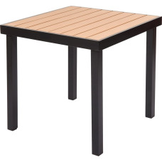 Mirpol Garden table IZZY 4-seater 79x79x74 brown/black