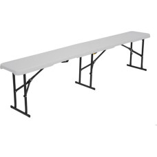 Nils Camp NC3404 SALOKĀMS DĀRZA SOLS 183 CM WHITE NILS CAMP