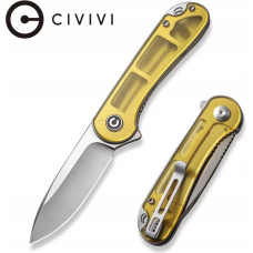 Cedrus Nóż składany Civivi Elementum Flipper Polished Ultem, Satin D2 (C907A-4)