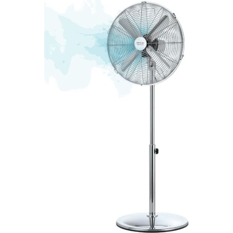 Cecotec EnergySilence 620 Retrostyle | Stand Fan | Diameter 40 cm | Number of speeds 3 | Oscillation | 50 W