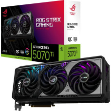 Asus Karta graficzna Asus ROG Strix GeForce RTX 5070 Ti OC 16GB GDDR7 DLSS4 (ROG-STRIX-RTX5070TI-O16G-GAMING)