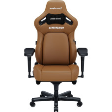 Anda Seat Fotel gamingowy Kaiser 4 L Anda Seat skórzany brązowy
