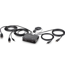 Startech Adapter USB StarTech Cable StarTech KVM 2-Port USB A+C DP Switch 4K