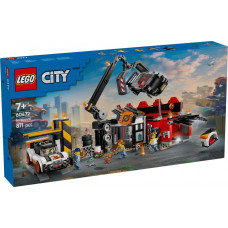 Lego Klocki city 60472 złomowisko z samochodami