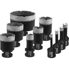 Dedra Zestaw koronek diamentowych VB 6,8,10,12,20,28,35,40,45,68mm