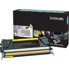 Lexmark Toner Lexmark X748H3YG Yellow Oryginał  (X748H3YG)