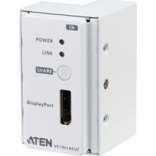 Aten System przekazu sygnału AV Aten ATEN VE1901AEUT Nadajnik DisplayPort HDBaseT Lite z panelem ściennym PoH