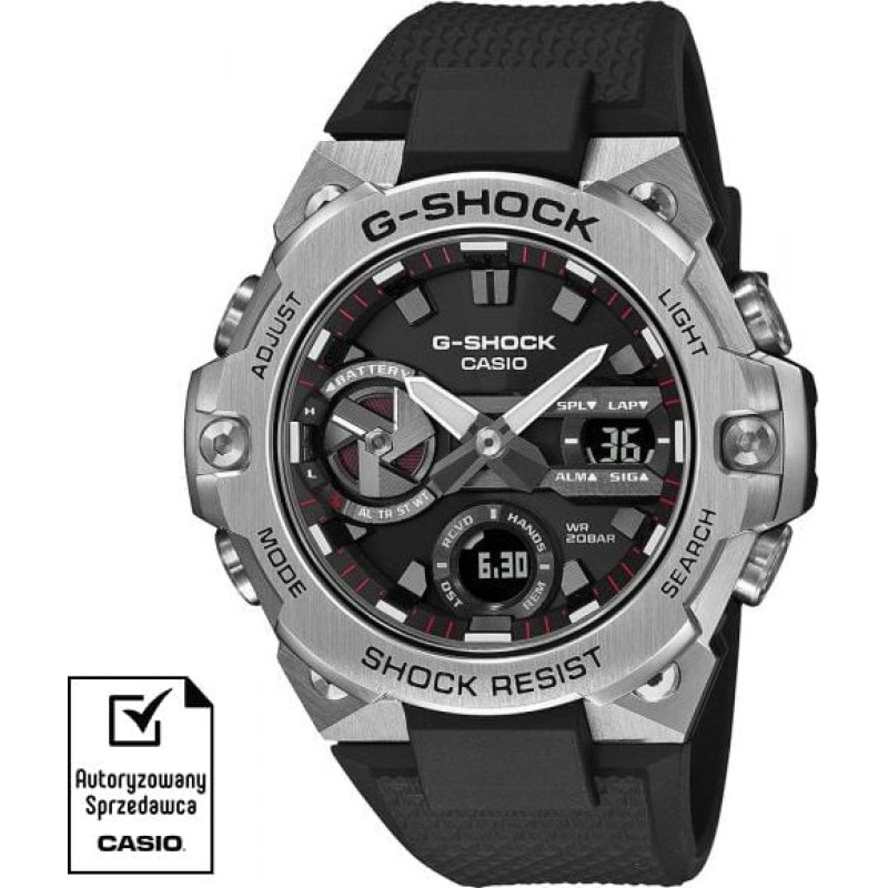 Casio Zegarek Casio Zegarek Casio G-SHOCK Solar GST-B400-1AER