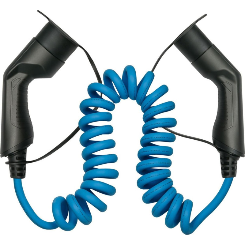 Alcasa Kabel zasilający Alcasa Kabelmeister EVC02-050B kabel zasilające Czarny, Niebieski 5 m