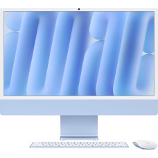 Apple Komputer Apple APPLE 24inch iMac with Retina 4.5K display Apple M4 chip with 10core CPU and 10core GPU 16GB 256GB SSD Blue