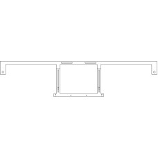 Hagor HAGOR Cisco Room-Kit Adapter Webex B 85 Universaladapter WebEx Board 85 Zoll fuer Cisco Webex Room Kit/Mini/Plus VESA max 800mm