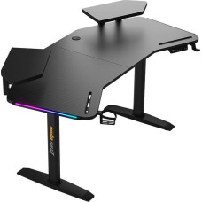 Anda Seat Biurko Anda Seat Biurko gamingowe stół komputerowy z elektryczną regulacją wysokości LED Anda Seat Shadow Warrior Black
