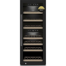 Caso Caso | Smart Wine Cooler | WineExclusive 38 | Energy efficiency class G | Free standing | Bottles capacity 38 bottles | Cooling type Compressor technology | Juodas