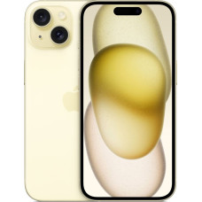 Apple Smartfon Apple iPhone 15 256GB Yellow (MTP83)