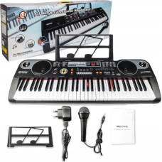 Noname MQ 6115L keyboard edukacyjny podświetlane klawisze organy dla dzieci do nauki gry +mikrofon