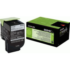 Lexmark Toner Lexmark 80C2HK0 Black Oryginał  (80C2HK0)