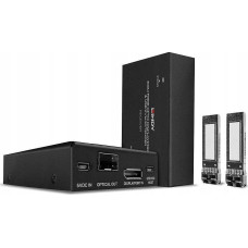 Lindy System przekazu sygnału AV Lindy Lindy 300m Fibre Optic DisplayPort 1.2 KVM Extender
