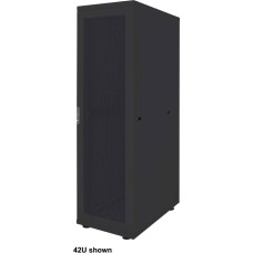 Intellinet Network Solutions INTELLINET 48,3 cm 19 Zoll Serverschrank Basic Line 42 HE 2033x600x1000mm HxBxT Flatpack Traglast 600kg schwarz