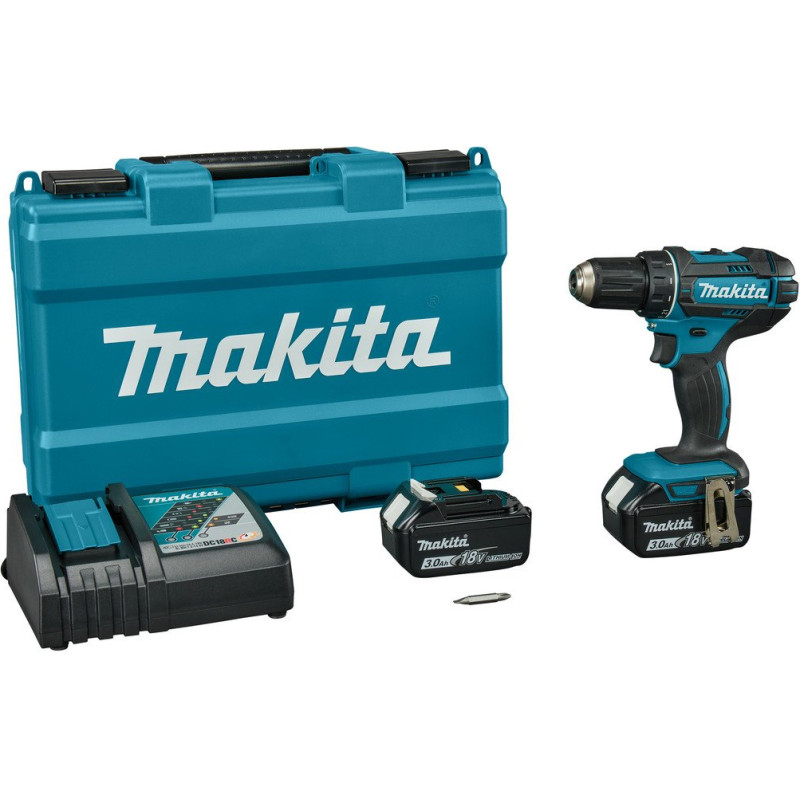 Makita Wiertarko-wkrętarka Makita DDF482RFE 18 V 2 x akumulator 3 Ah