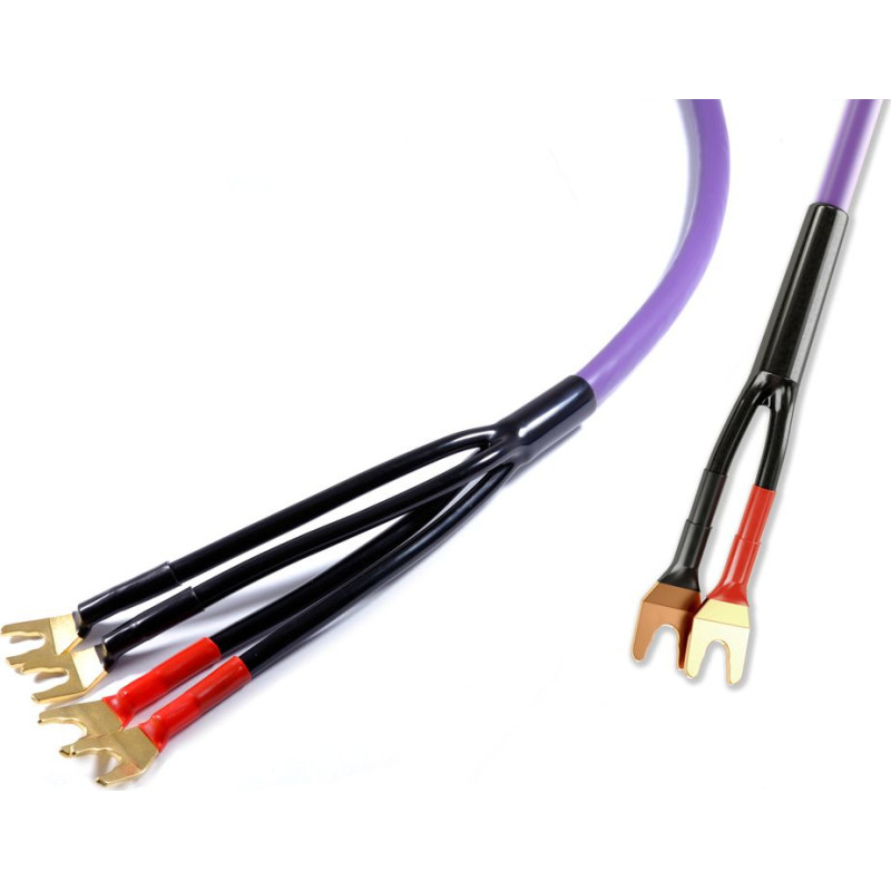 Melodika Kabel Melodika Widły - Widły 3.5m fioletowy