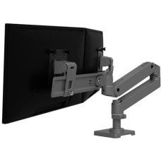 Ergotron LX PRO ARM DUAL DIRECT DESK MOUNT darkgrey