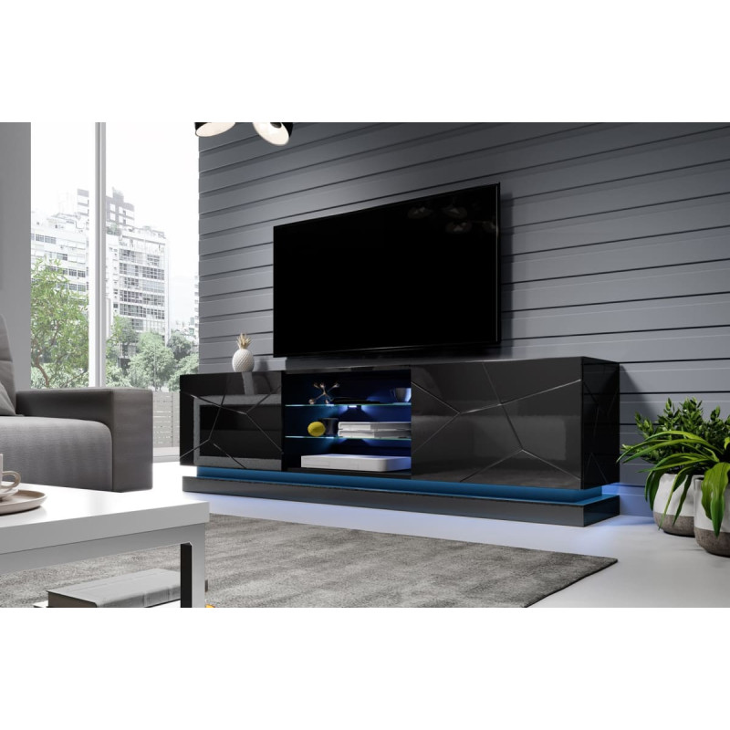 Cama Meble Cama RTV lighting QIU 200 blue