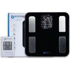 Oromed Electronic bathroom scale OROMED ORO-BLUETOOTH SMART black