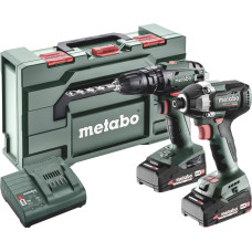 Metabones Metabo Combo-Set SB 18 + SSD 18 LT 200 BL -Akku-Schlagbohrschrauber, Akku-Schlagschrauber inkl. Akku, inkl. Ladegerät (685197000)