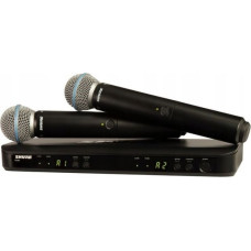 Shure BLX288E/B58-H8E - System bezprzewodowy z podwójnym odbiornikiem i mikrofonami B58 (518-542 MHz)