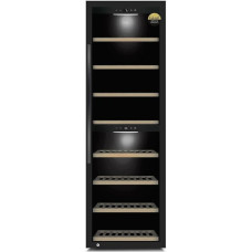 Caso Caso | Smart Wine Cooler | WineExclusive 180 | Energy efficiency class G | Free standing | Bottles capacity 180 bottles | Cooling type Compressor technology | Juodas