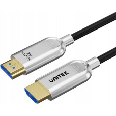 Unitek Kabel optyczny HDMI 2.0 AOC 4K 60Hz 15 m