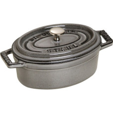 Staub Mini garnek żeliwny owalny Staub - 250 ml, Grafitowy