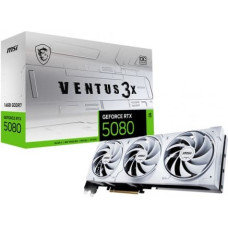 MSI Graphics card GeForce RTX 5080 VENTUS 3X OC WHITE 16G GDDR7 256bit